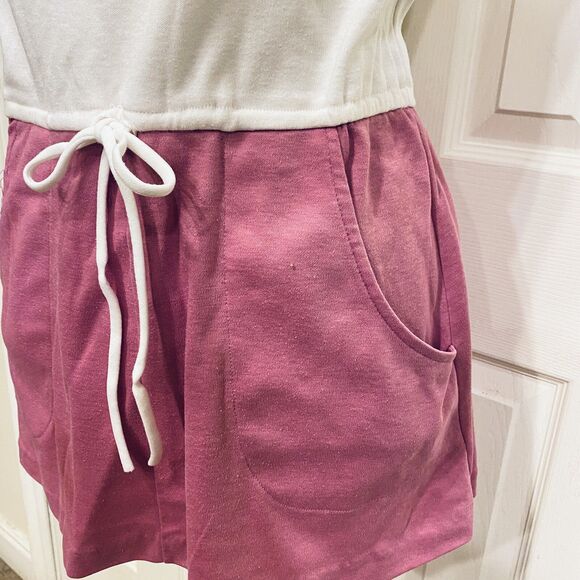 Vintage 1980s RR Tennis Mini Dress Golf Fit n Flare Women’s Athletic Stretch M/L - Picture 8 of 8